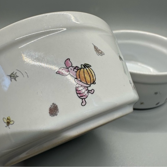 Disney Winnie The Pooh Falling Leaves Ramekins-Two - Picture 4 of 8